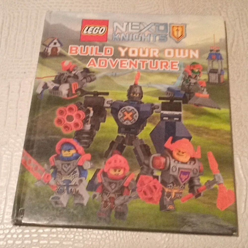 LEGO Knights Build Your Own Adventure hard cover book